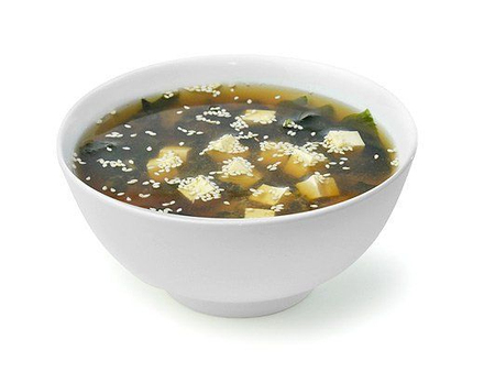 Горячий суп классический мисо-суп