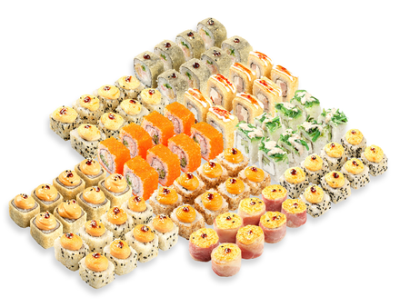 Сет роллов большой кусь до 100шт