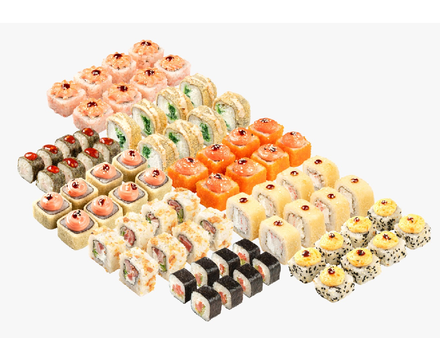 Сет роллов спецсет до 100шт