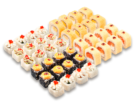 Сет роллов новогодный беспредел 1кг 40-44шт