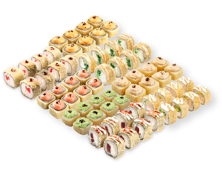 Сет роллов горячий сет 56-64шт