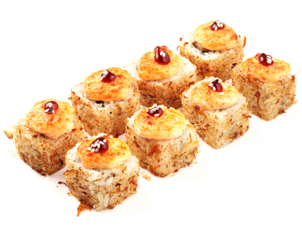 Запеченный ролл окунец