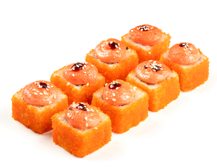Запеченный ролл океан