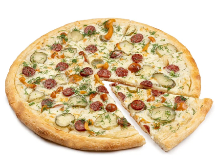 Пицца с мясом Охотничья 25 См (Выведена 05.2025)