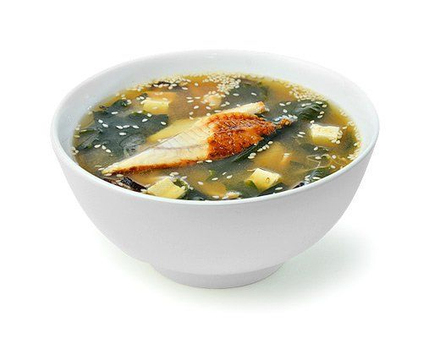 Горячий суп мисо-унаги