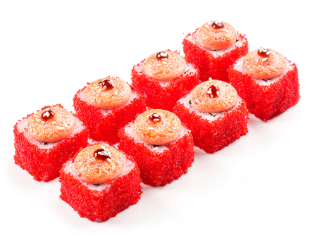 Запеченный ролл красная шапочка