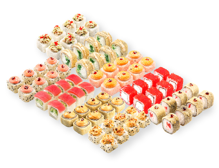 Сет роллов старый новый сет до 100шт