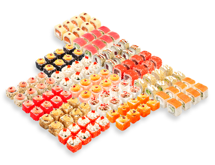 Сет роллов лошадиный сет до 100шт