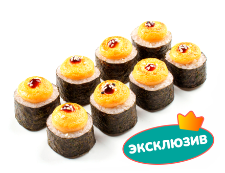 Запеченный ролл кальмар хот
