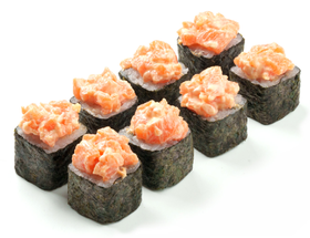 Классический ролл сяке капоэйра