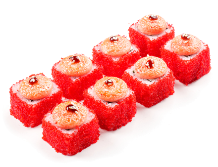 Запеченный ролл рыбикон