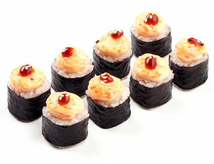 Запеченный ролл крошка-моркошка