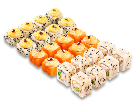 Сет роллов роллодец до 32шт