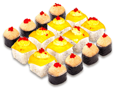 Сет роллов мини-куличини до 32шт