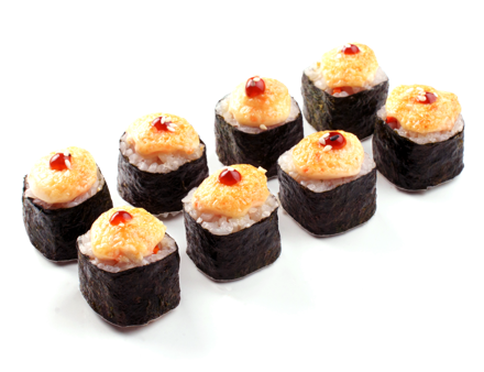 Запеченный ролл мини колада