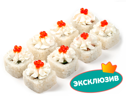 Сложный ролл кальмарье