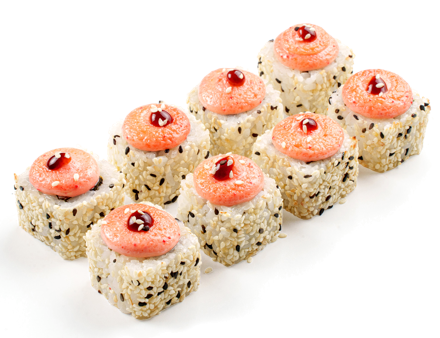 Запеченный ролл рыбуба