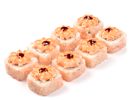 Запеченный ролл крабс