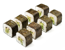 Классический ролл ролл с огурцом