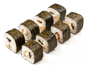 Классический ролл ролл с угрем