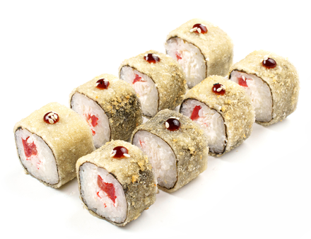 Сложный ролл калифорния темпура