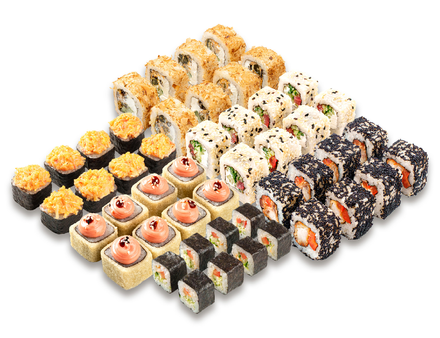 Сет роллов декабрь 48шт