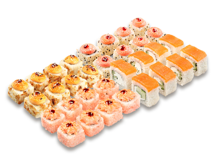 Сет роллов лососина рыбанина до 32шт