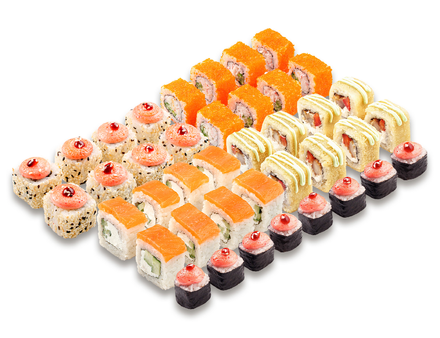 Сет роллов лакомка 40-44шт