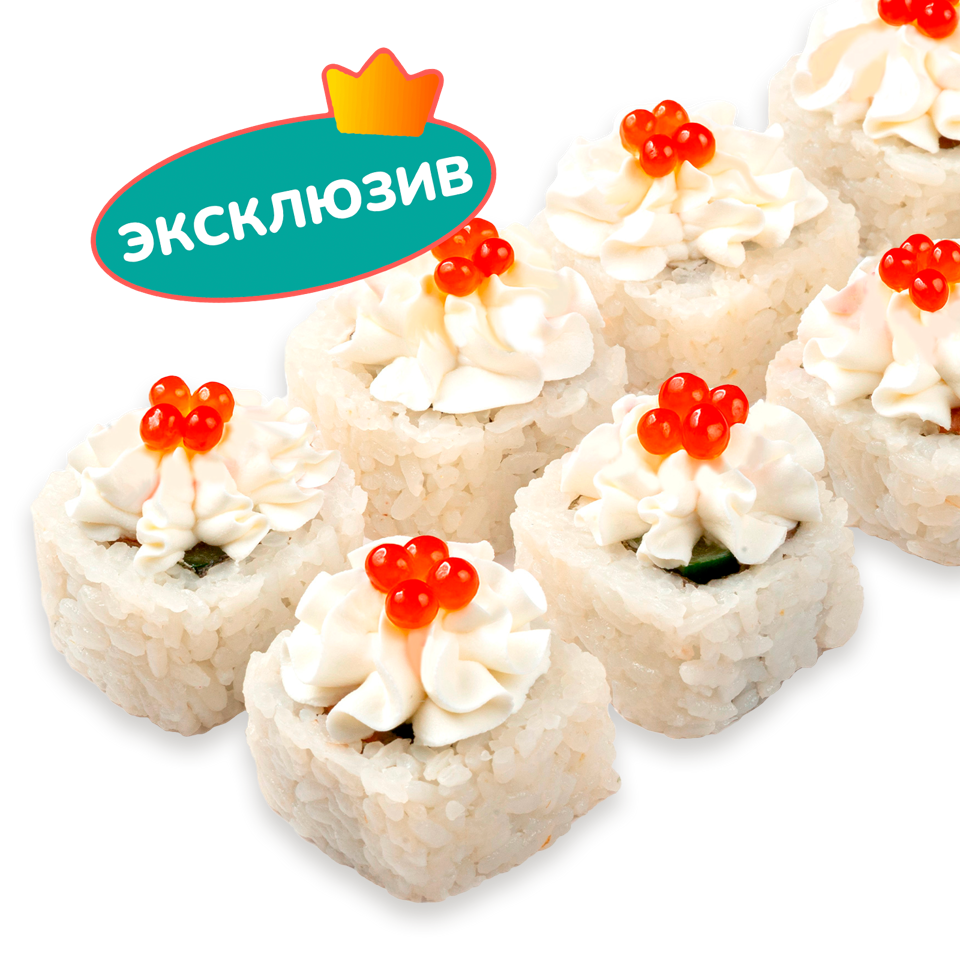 Сложный ролл кальмарье