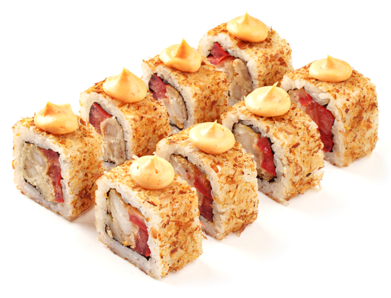 Сложный ролл камчатка