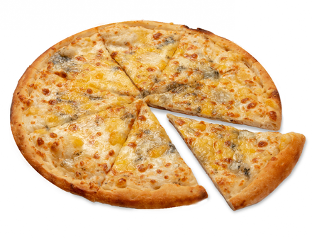 Аппетитная пицца Четыре Сыра 25 См с бесплатной доставкой на дом. Антисуши - вкусно и выгодно.