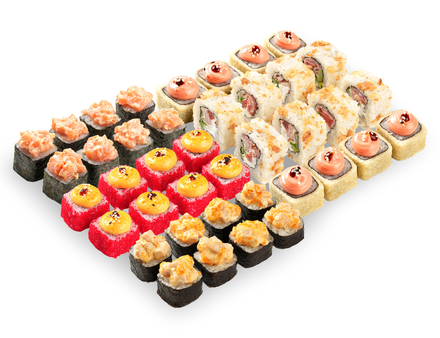 Сет роллов жутко вкусно 40-44шт