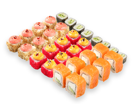 Сет роллов фишток до 32шт