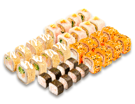 Сет роллов сет-кревет до 32шт