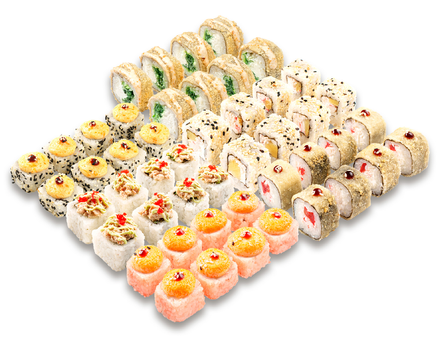 Сет роллов январь 48шт