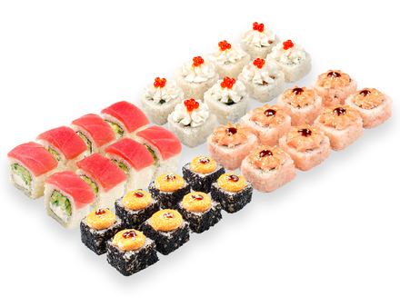 Сет роллов под шампанское до 32шт