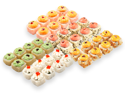 Сет роллов под шубкой 40-44шт