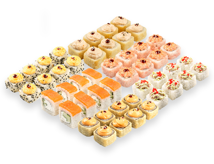 Сет роллов дедморозовский 40-44шт