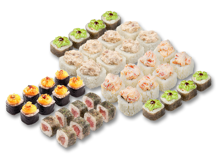 Сет роллов сет во вкусе до 32шт