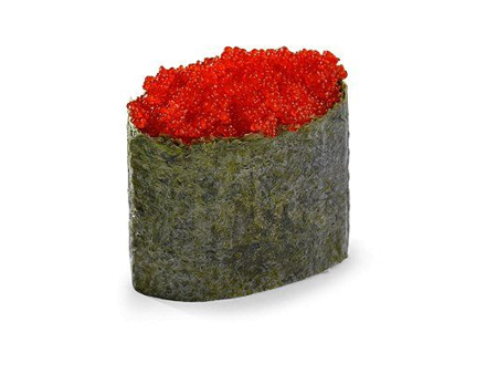 Гункан С Икрой Летучей Рыбы