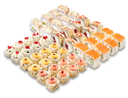 Сет роллов женская радость 48шт