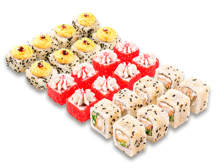 Сет роллов роллодец до 32шт