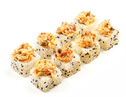 Запеченный ролл унаги кани