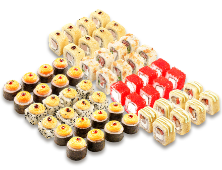 Сет роллов горячий тур 56-64шт