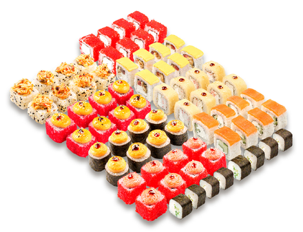 Сет роллов топ сет до 100шт