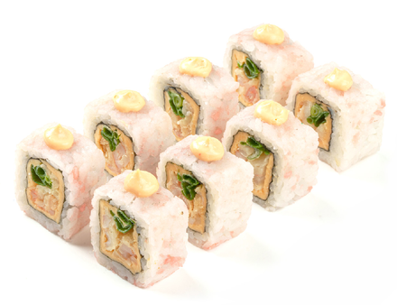 Сложный ролл шримп крач