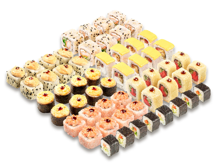 Сет роллов круче букета 56-64шт