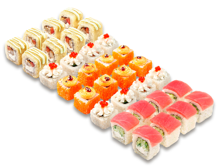 Сет роллов многорыбов до 32шт