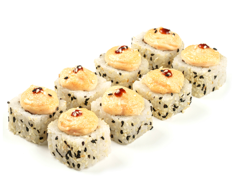 Запеченный ролл самурай