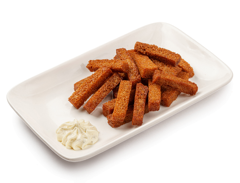Горячие закуски гренки